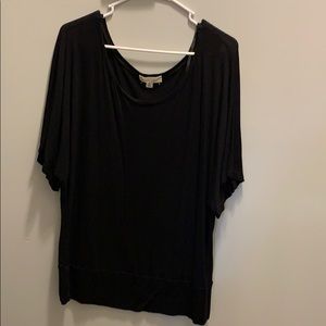 Black Dolman Style Top